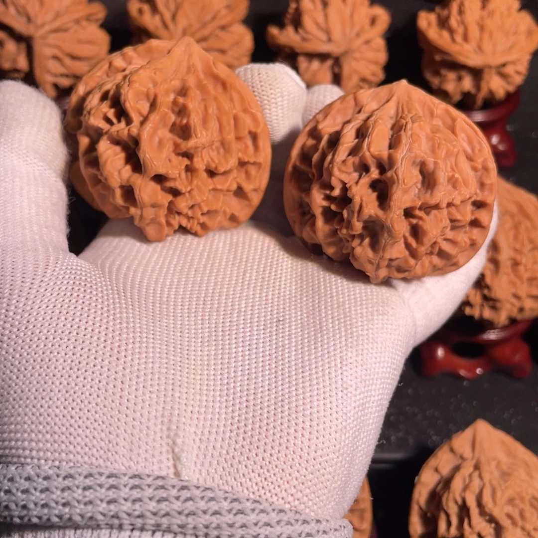 把件文玩核桃47官帽