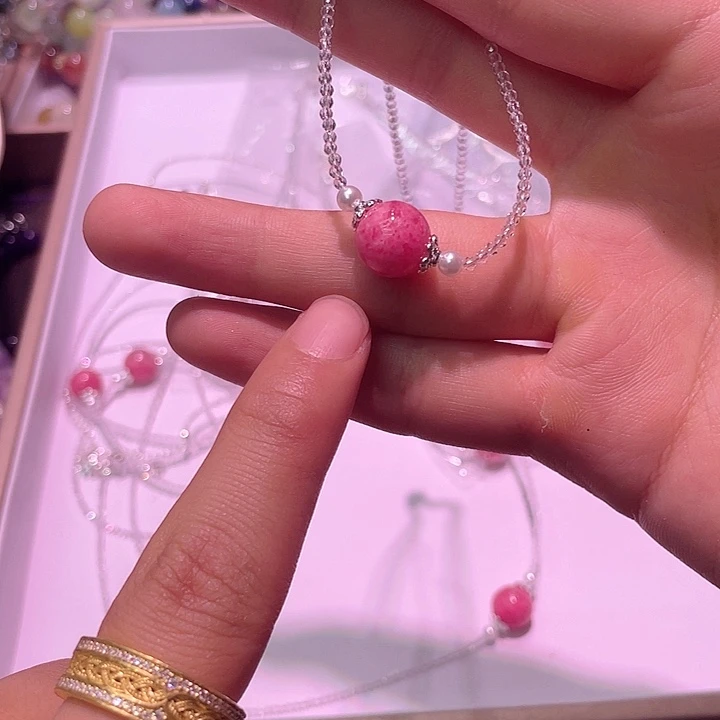 水晶手链未镶嵌樱花456号