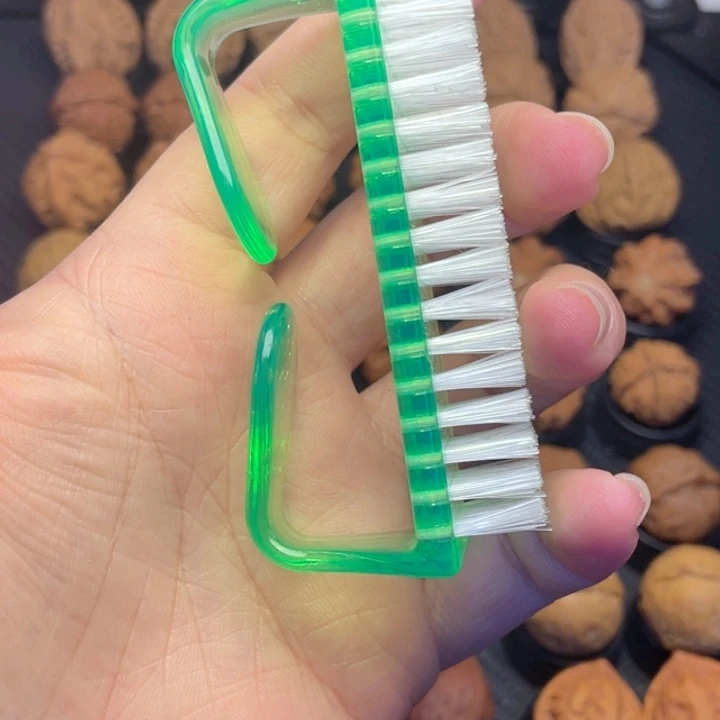 不***平把件文玩核桃羊角刷