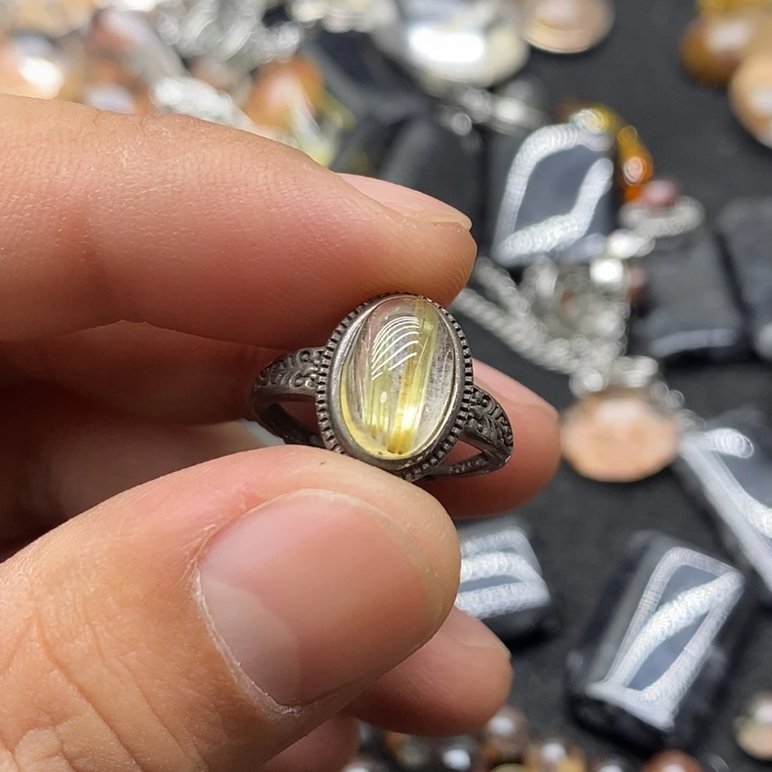 未镶嵌水晶珠宝半成品