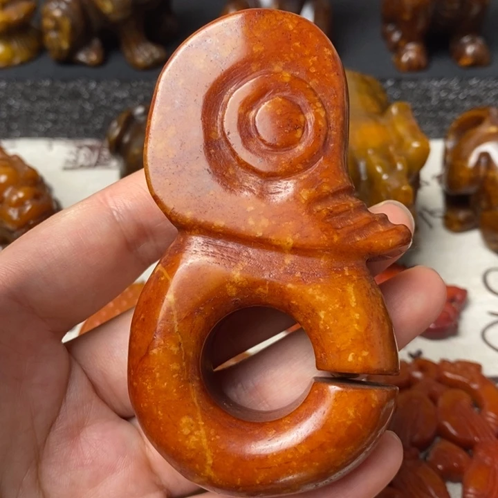 未镶嵌蛇纹石玉颈饰102