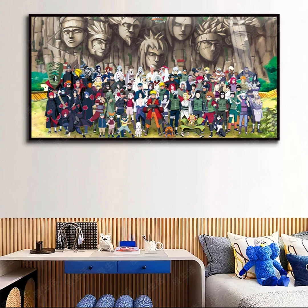 《火影忍者C款》挂画火影大合集1动漫装饰画壁画40*80 i49