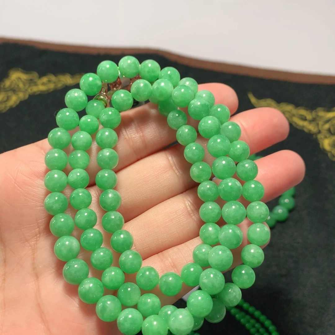 翡翠未镶嵌颈饰缅甸翡翠