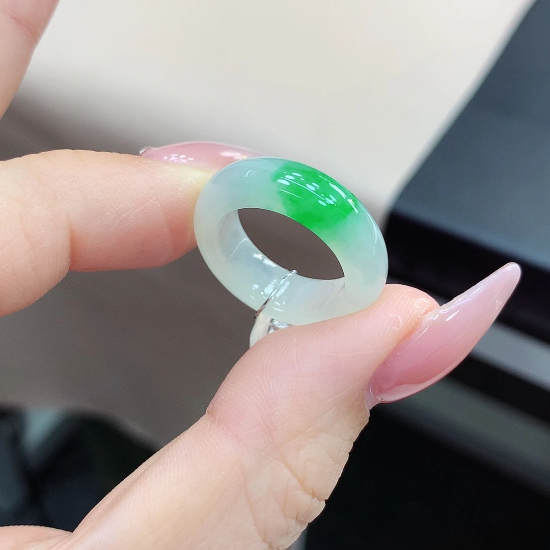 未镶嵌戒指翡翠11号