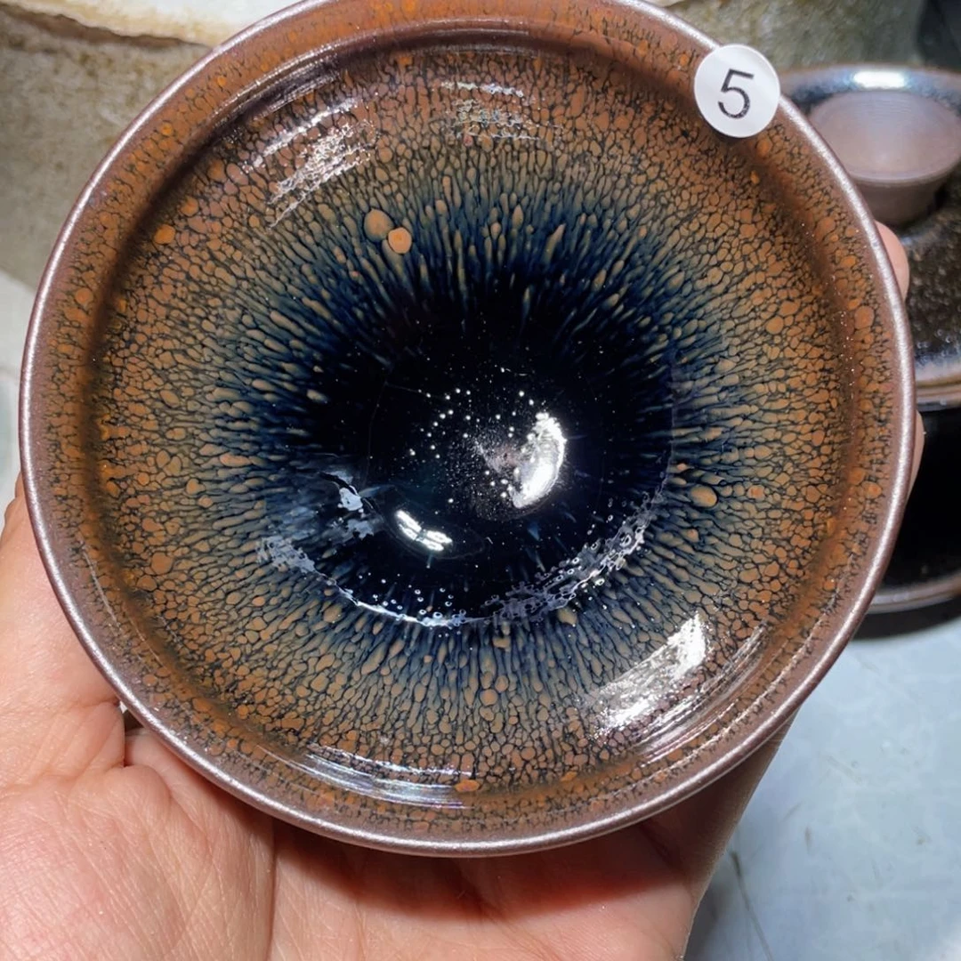 茶盏龙窑柴烧建盏5