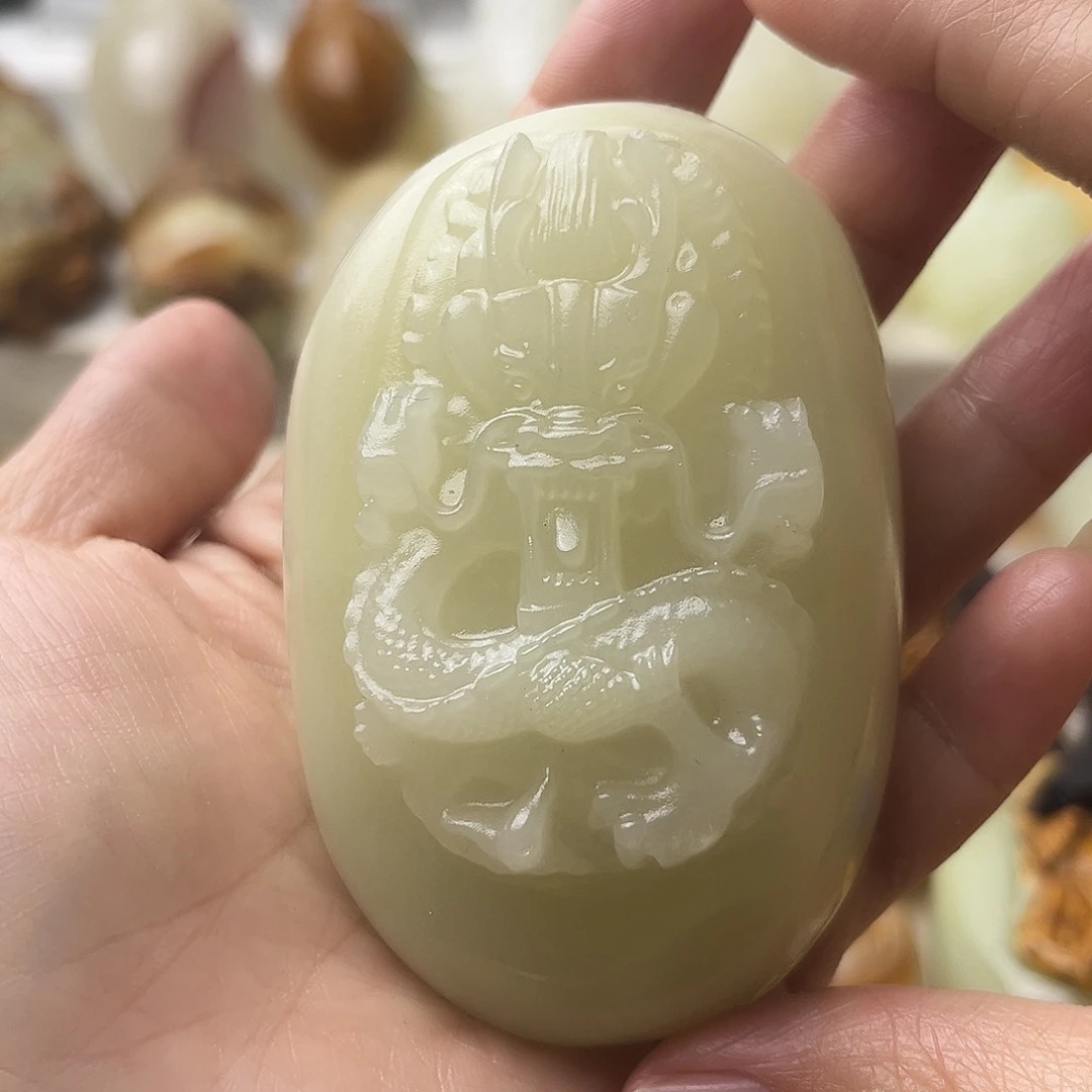 石材方解石不退换龙