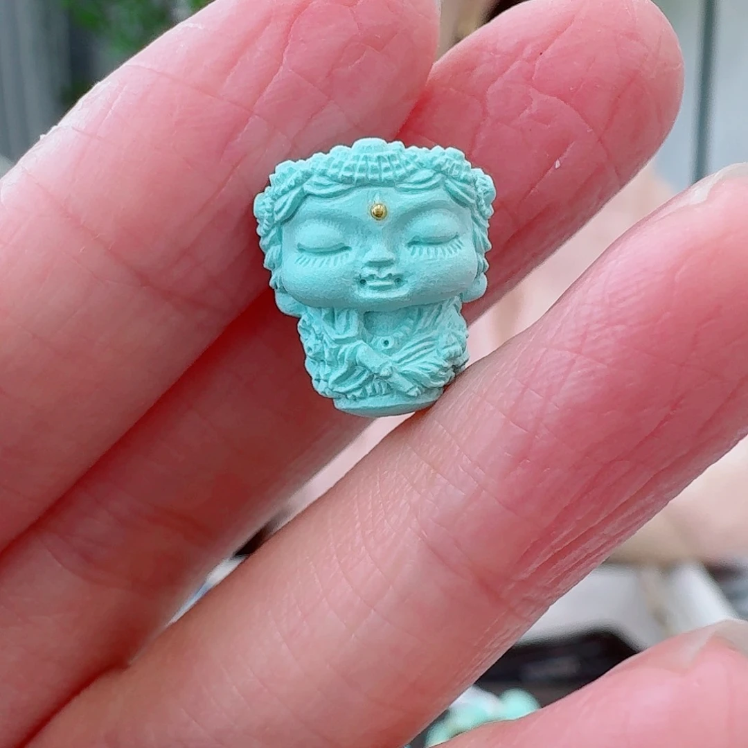 未镶嵌绿松石珠宝奇石