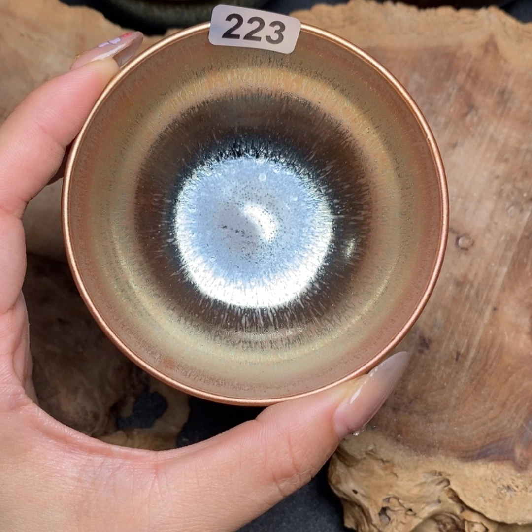 茶盏建窑建盏主人杯223