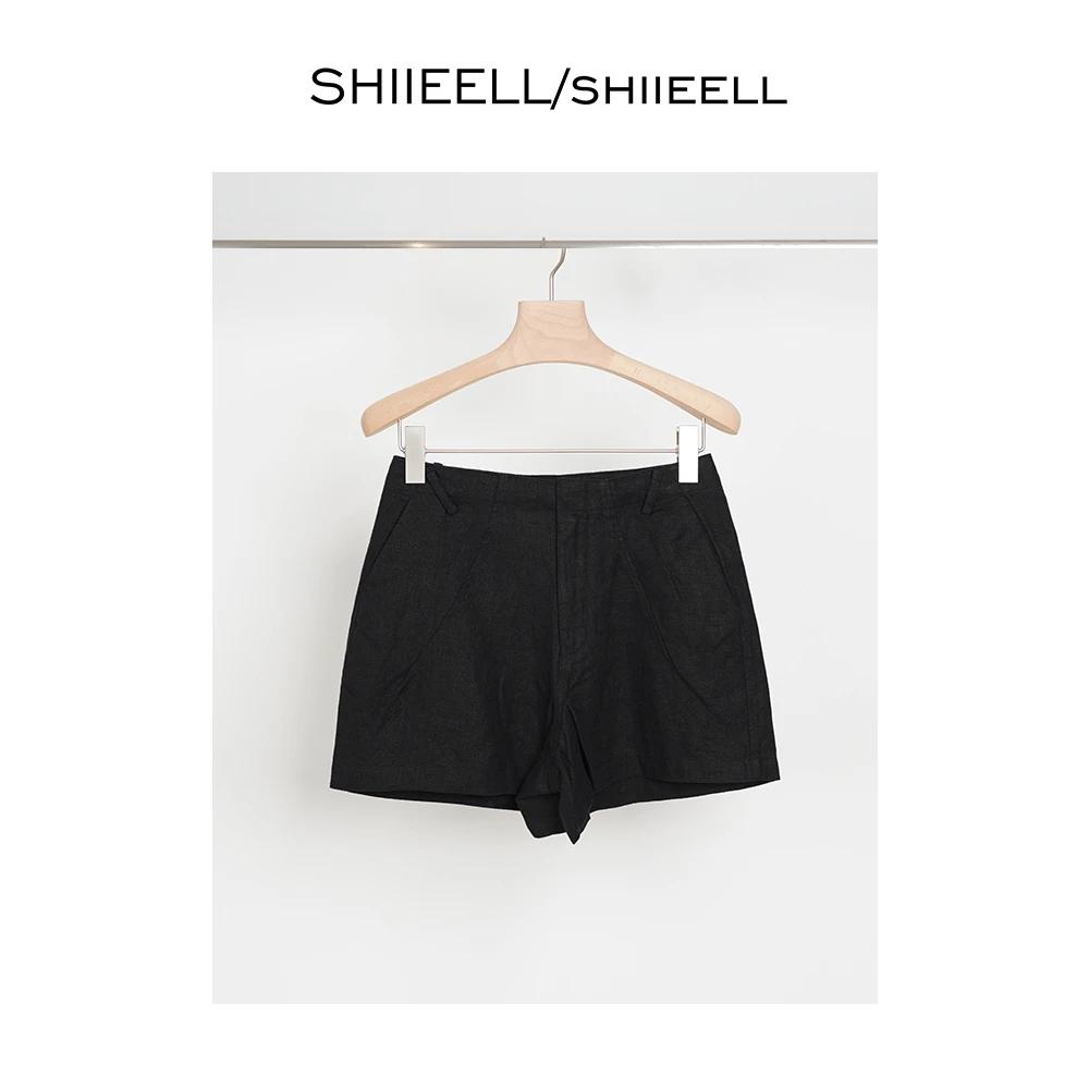 SHIIEELL设计款机构潮流休闲短裤W1116