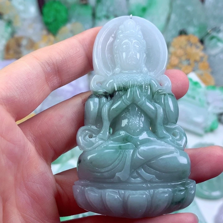 吊坠(不含链)未镶嵌翡翠