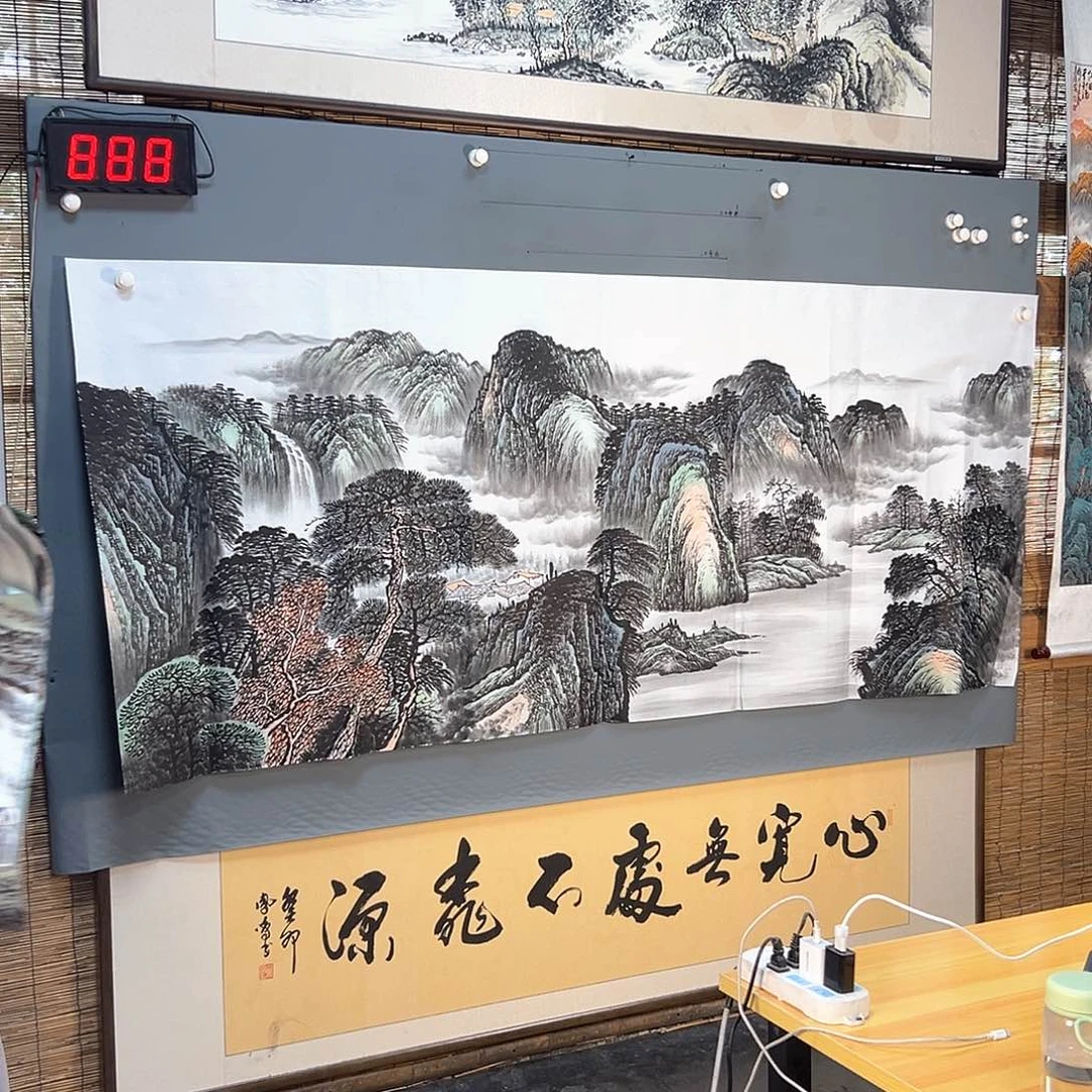 国画888 花鸟和蝴蝶的翅膀在