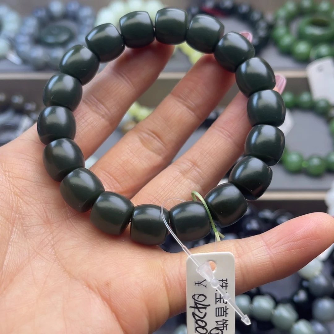 和田玉手链未镶嵌