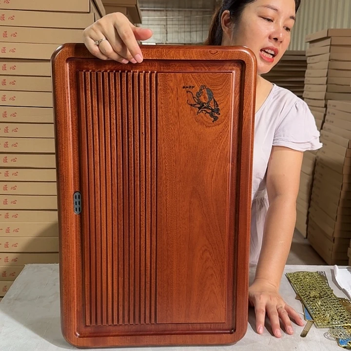 花梨木茶盘55*35尺寸