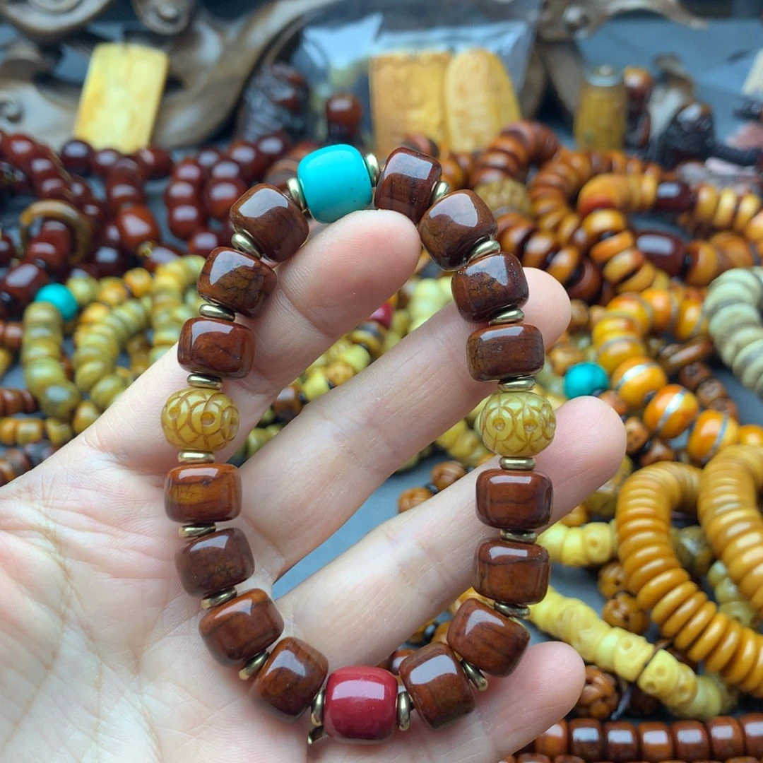 牛骨手串/手链牦牛骨手串