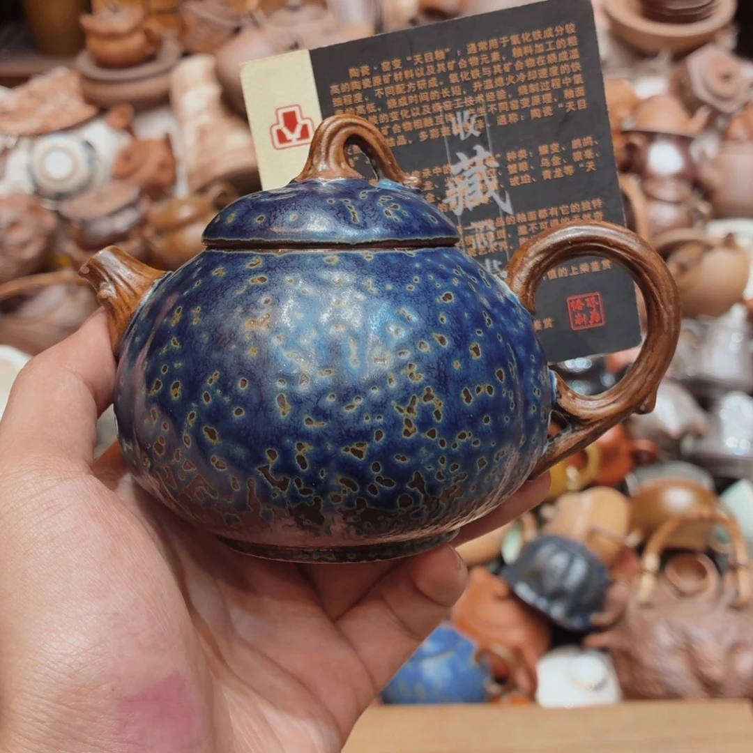 柴烧老岩泥高温茶器皿
