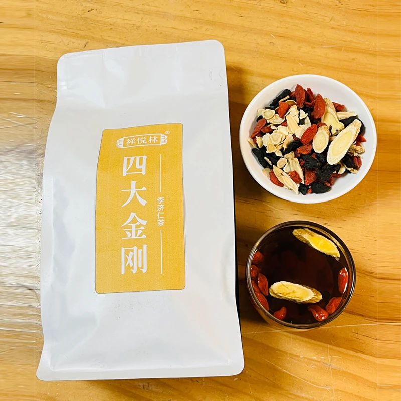 祥悦林九华特产四大金刚茶150g（黄精+黄芪+枸杞+西洋参）