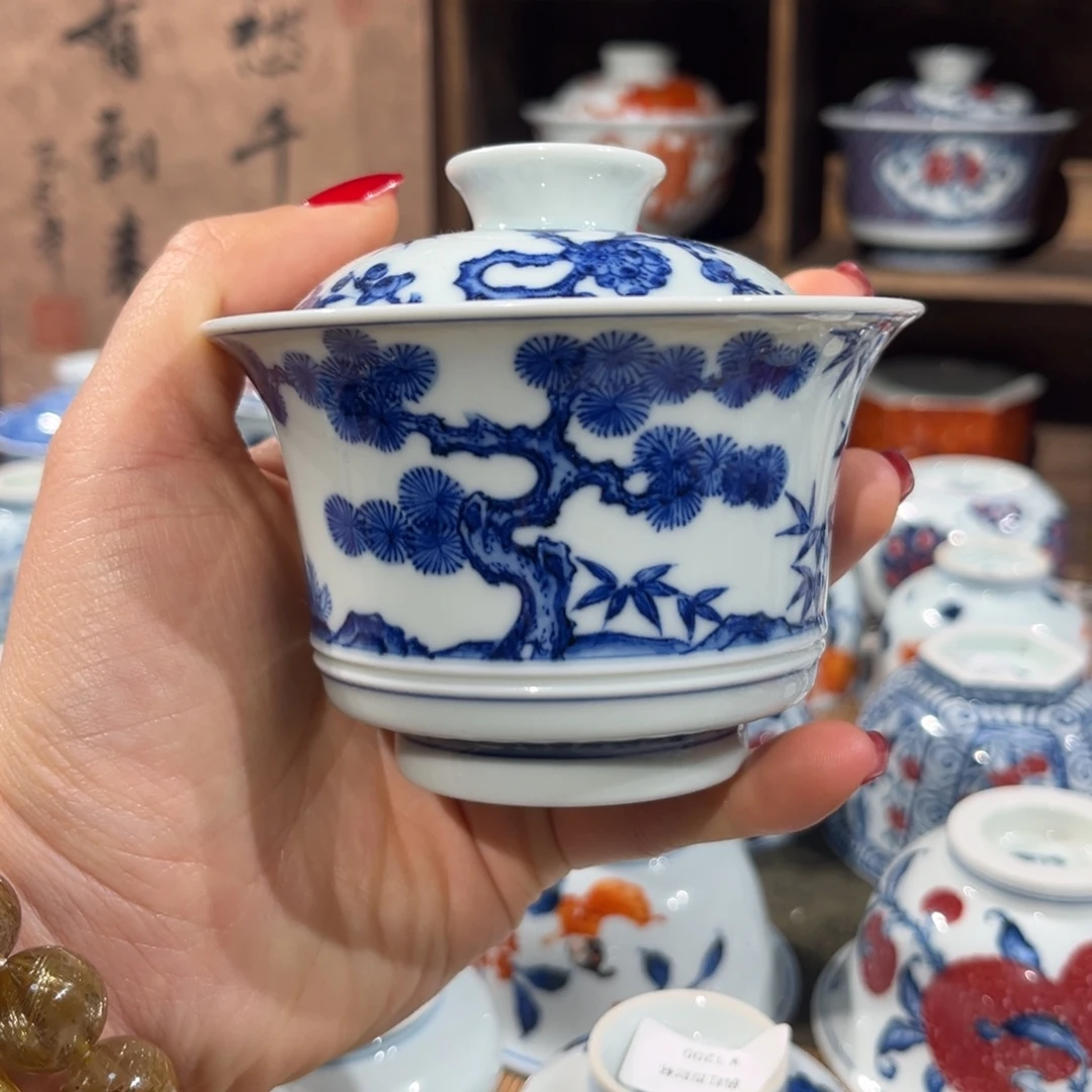 杯子陶景德镇陶瓷主人杯