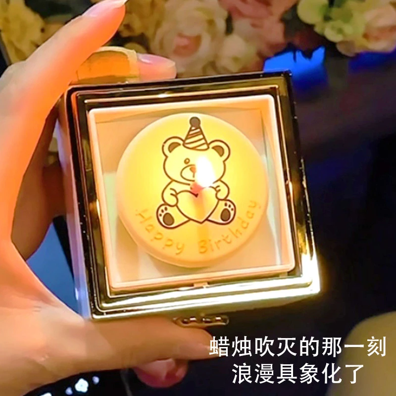生日礼物惊喜魔术礼盒自动翻转项链戒指礼盒女生仪式520情人节