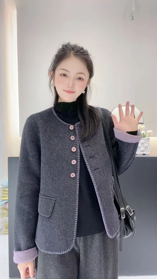 10月16日找对应编码（162-201）下单羊毛大衣外套系列