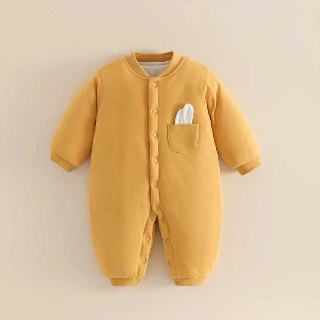 （直播）贝适【160克恒温棉连体】加厚夹棉连体保暖外出服拜年居家服