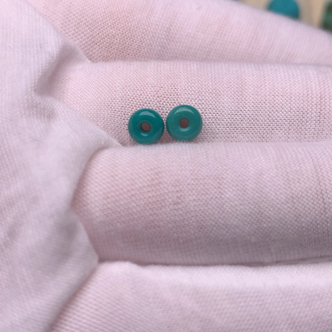 绿松石未镶嵌绿松石面包5.5