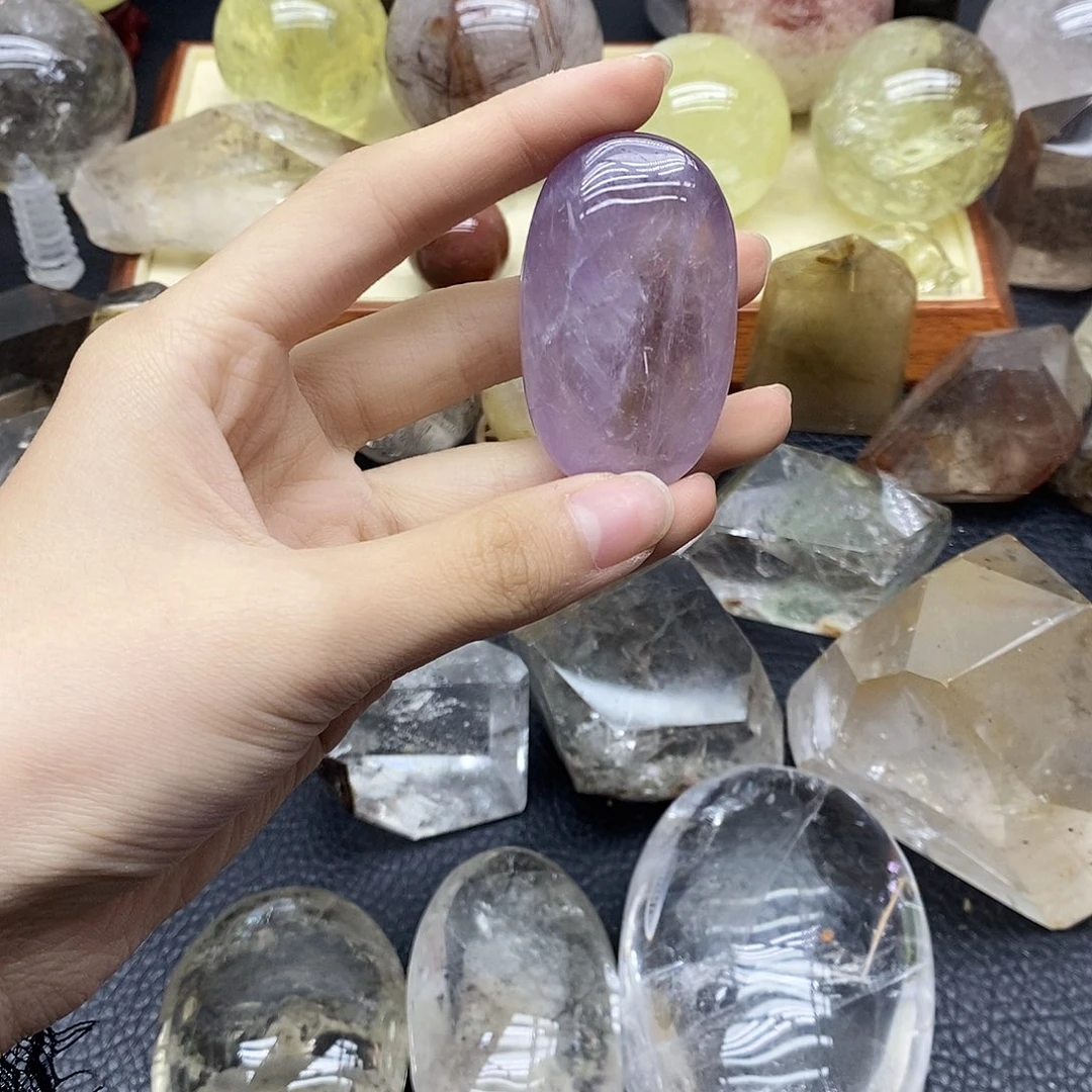 珠宝半成品水晶未镶嵌400水晶石
