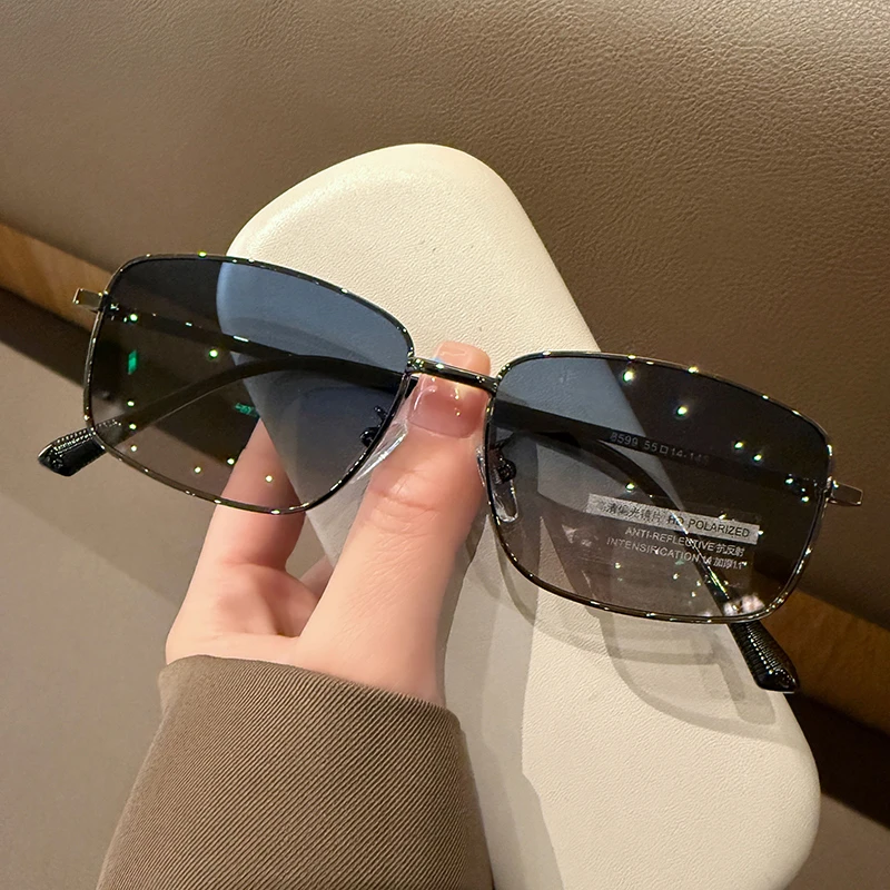 开车钓鱼墨镜男士2025新款窄边框偏光太阳镜男款驾驶专用遮阳眼镜