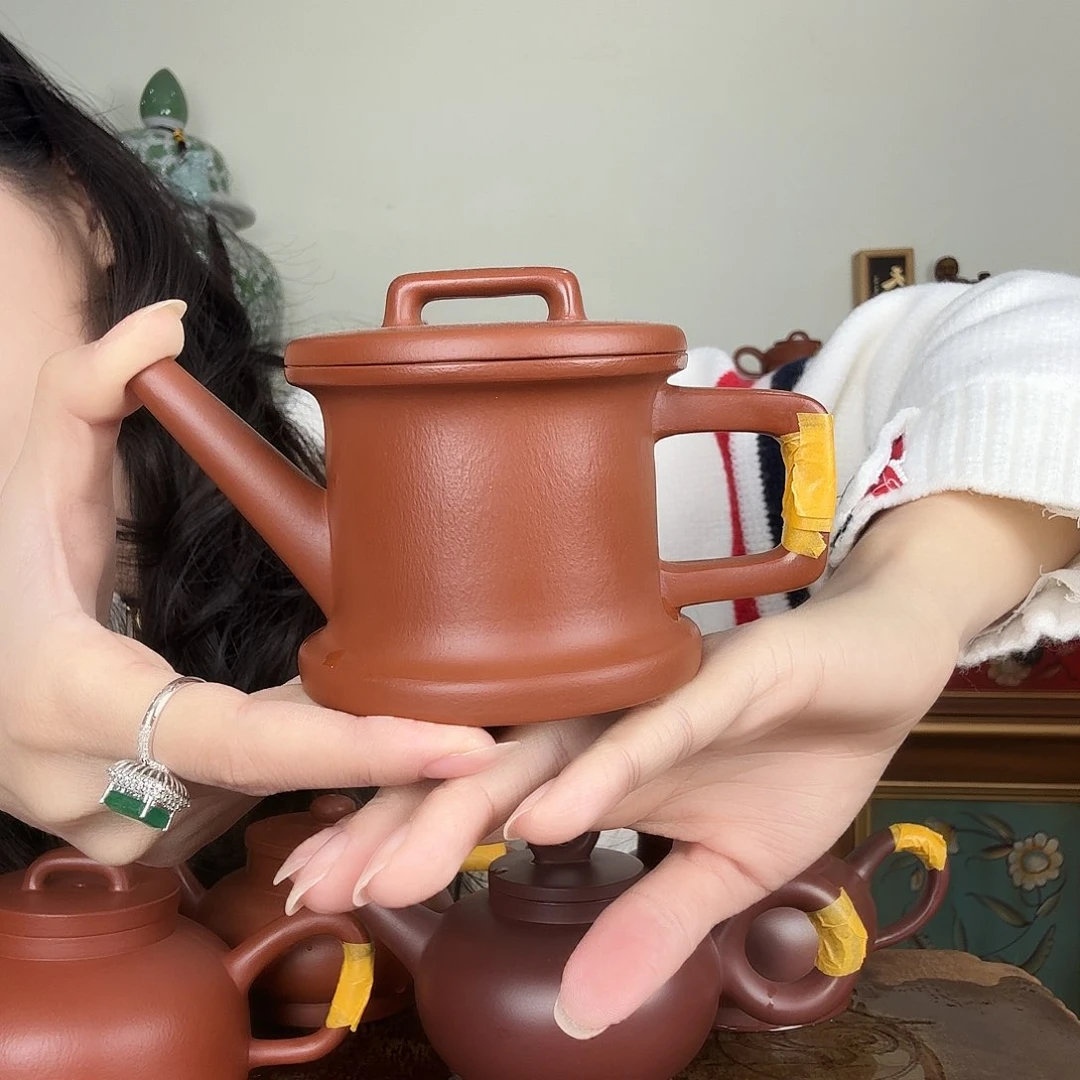 紫砂茶壶富甲一方补丁fu li