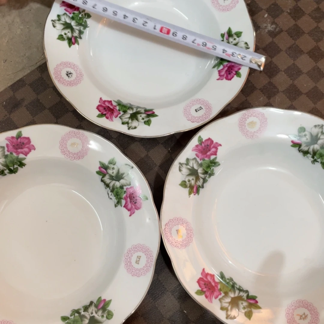 【闪购商品】景德镇陶瓷现代工艺景德镇陶瓷20公分3个