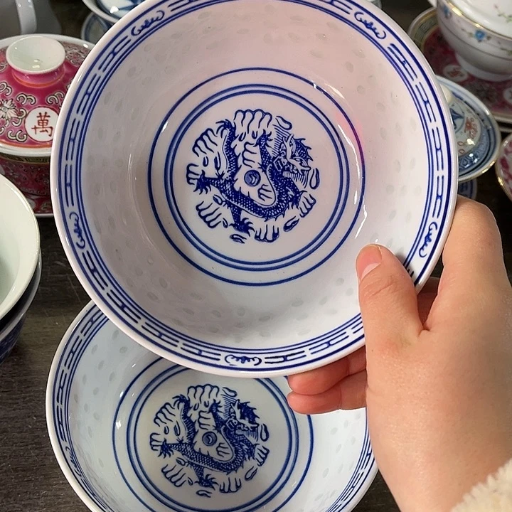 瓷片直径15厘米，发2个