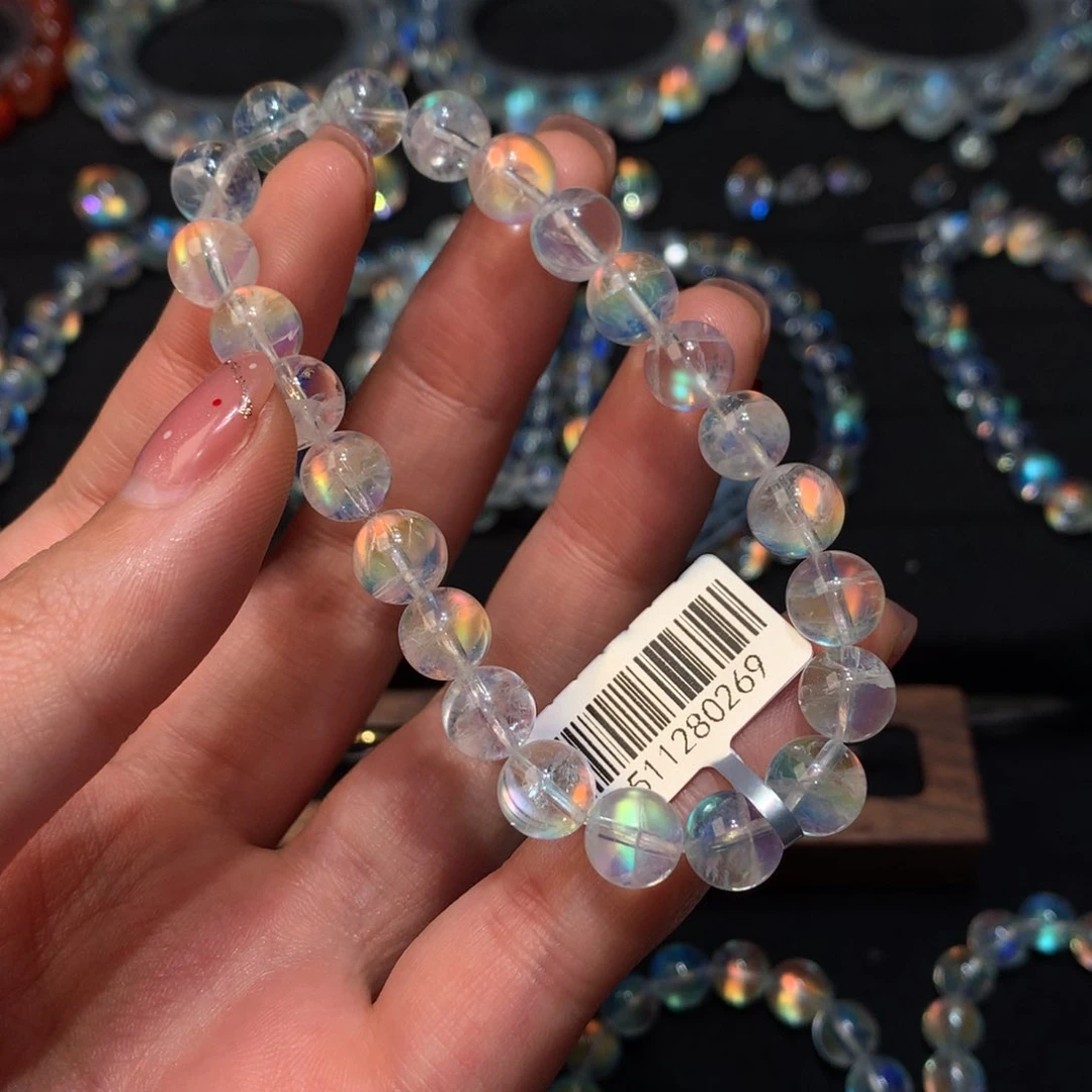 未镶嵌手串月光石小***～8.1左右