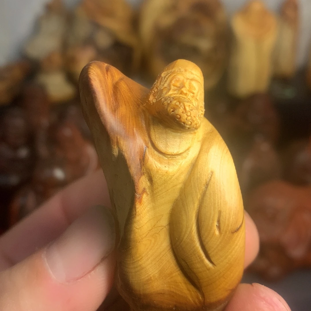 崖柏达摩大师级老料