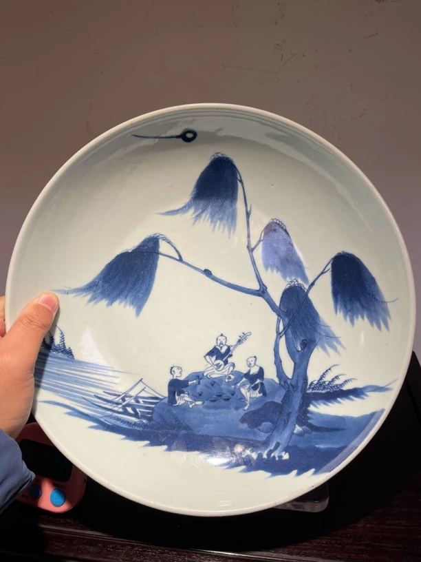 景德镇瓷器人物盘子