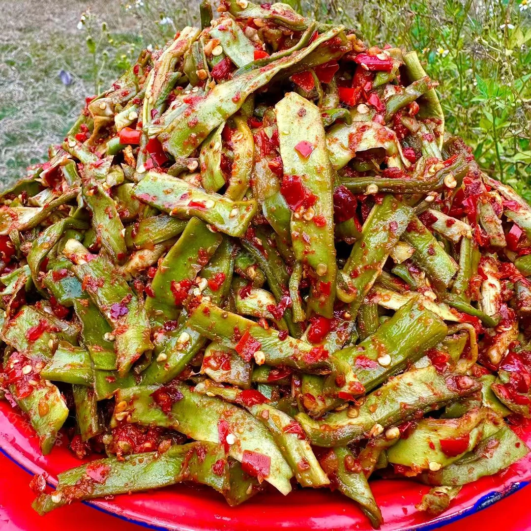 杨巧妹剁椒贡菜脆辣无油响菜开盖即食下饭菜腌菜咸菜不甜嘎嘣脆