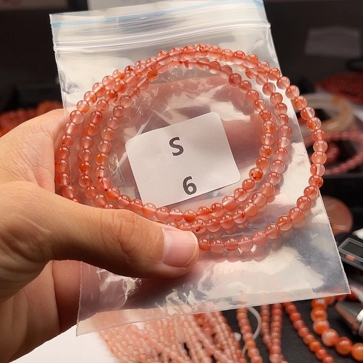 未镶嵌南红玛瑙多样性发货5m m南红玛瑙