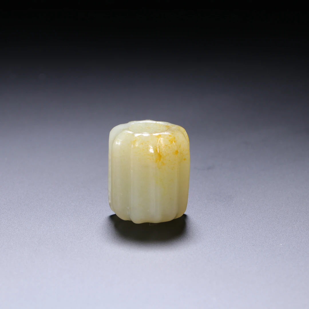 【程田文物】和田玉菱形珠子-251114X-6