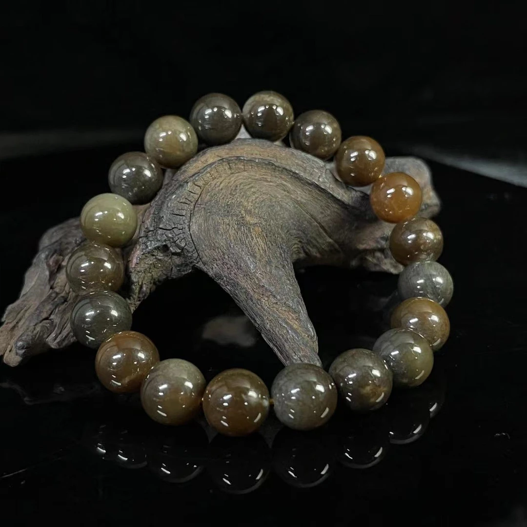 A107 和田玉手串 YJ431017