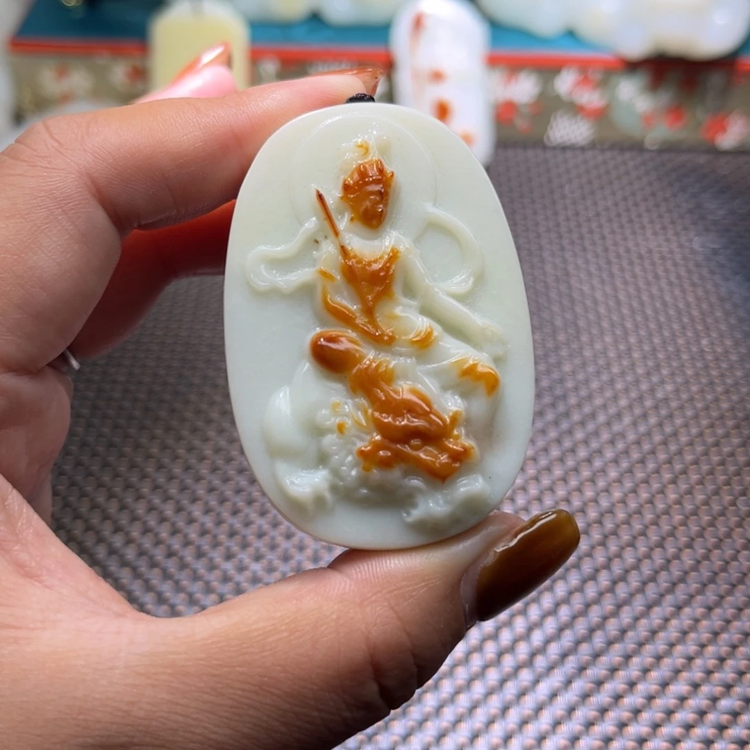 未镶嵌和田玉挂件