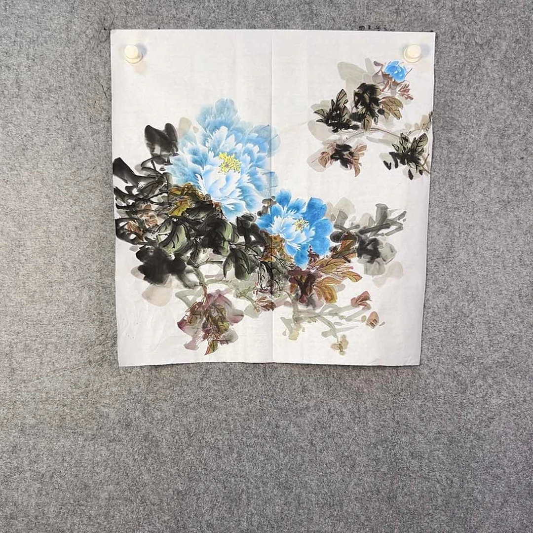 国画090 牡丹花等经济植物和花卉资源