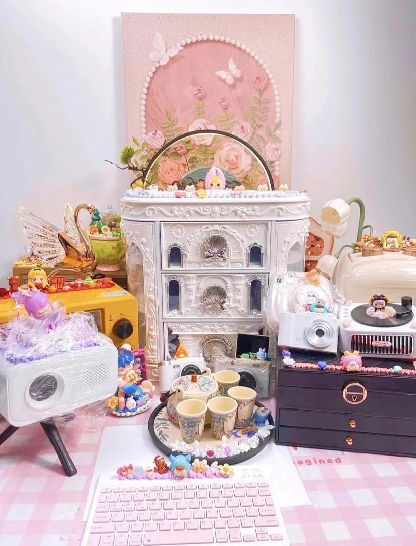 创意萌粒奶油胶手工制品摆件饰品生日礼物