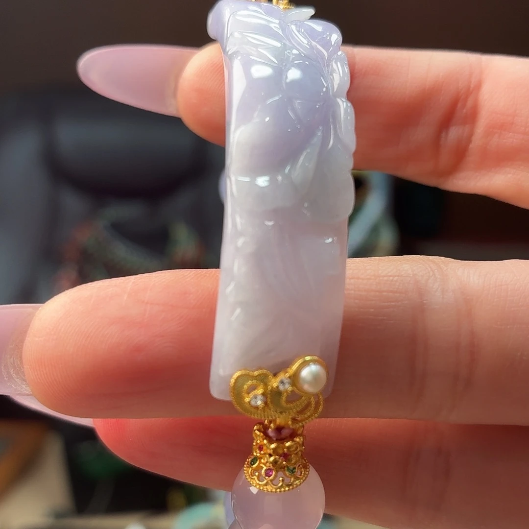 翡翠未镶嵌耳饰手串