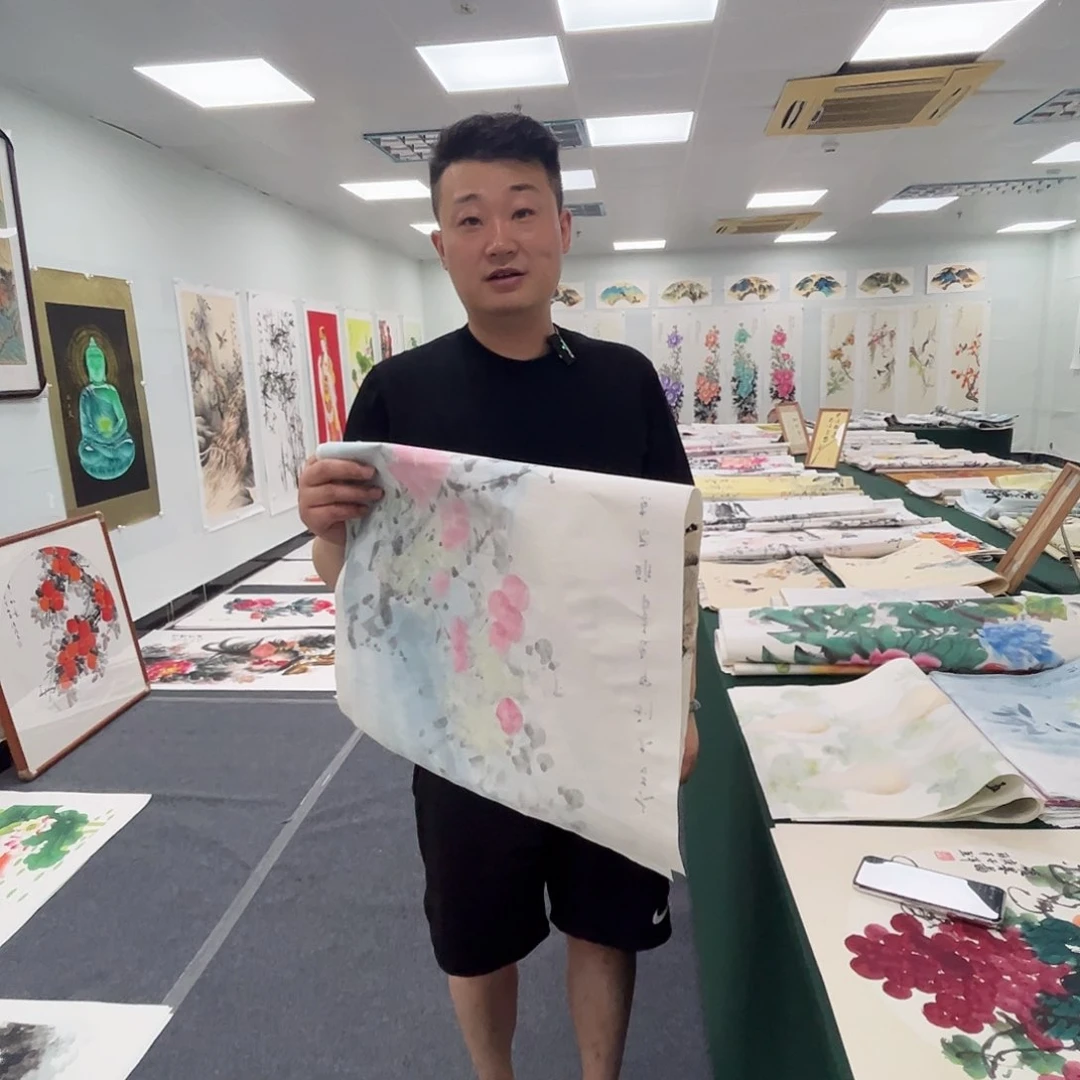 国画国画作品宣纸纯手绘