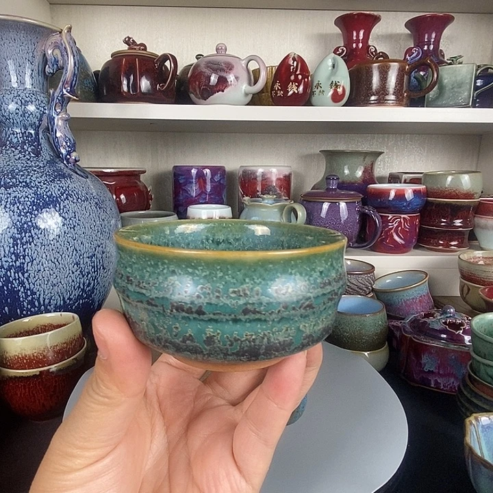 茶盏中国神后钧瓷茶具