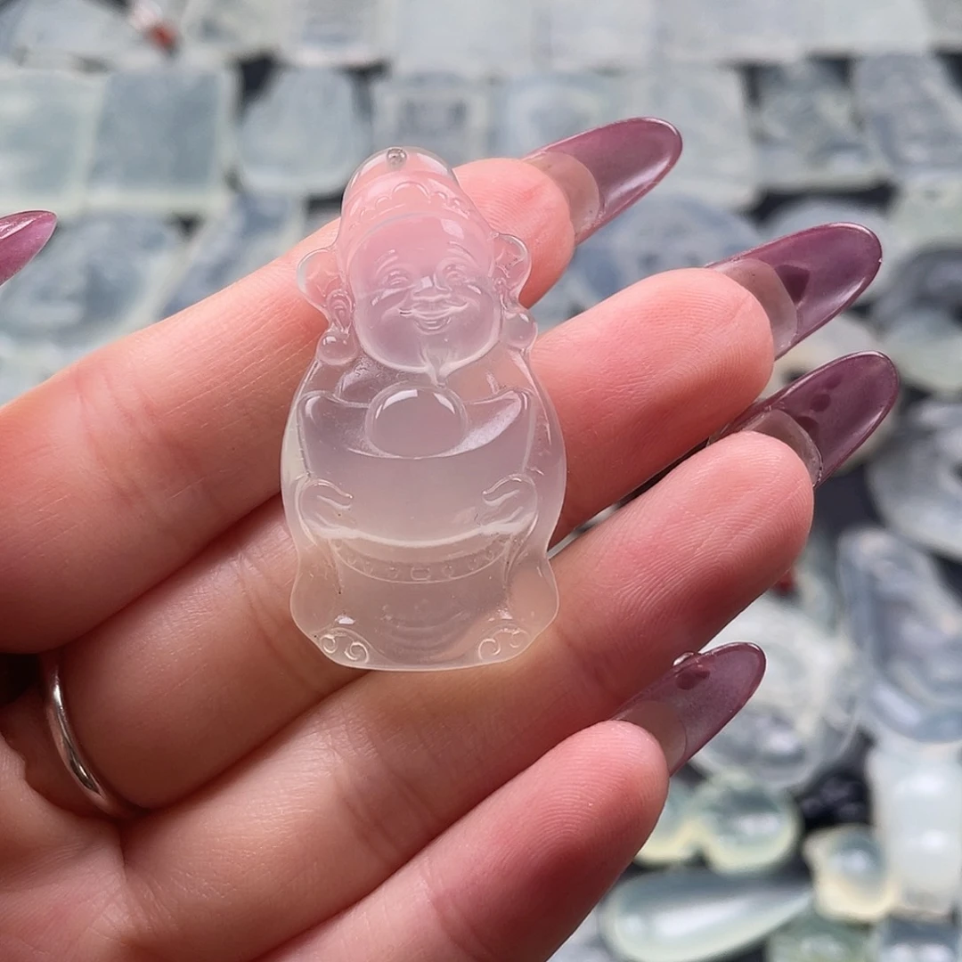 蛇纹石玉吊坠(赠链)未镶嵌