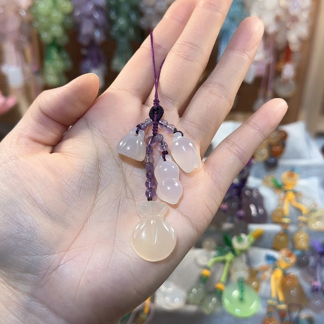 玛瑙/玉髓挂件福利款未镶嵌