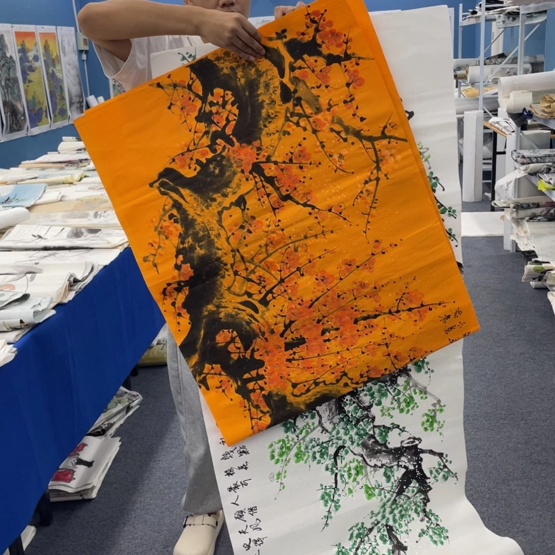 国画手绘国画欣赏一下