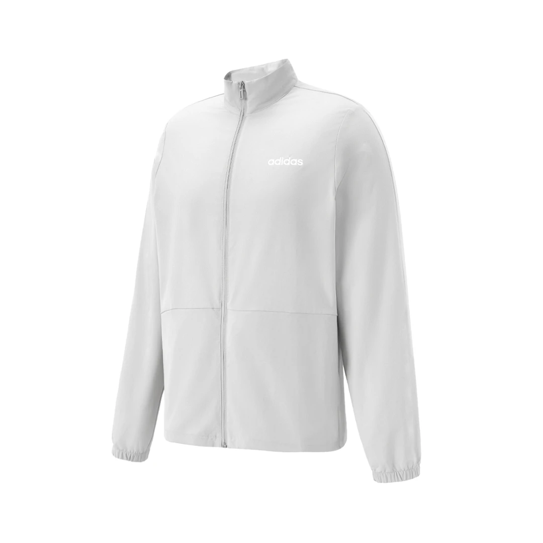 adidas/阿迪达斯新款男女外套梭织休闲运动立领上衣夹克JN4914