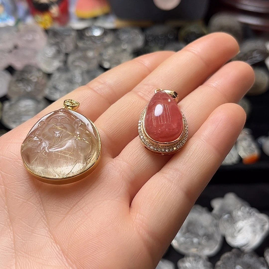 颈饰银S925镶嵌水晶?**?补差7