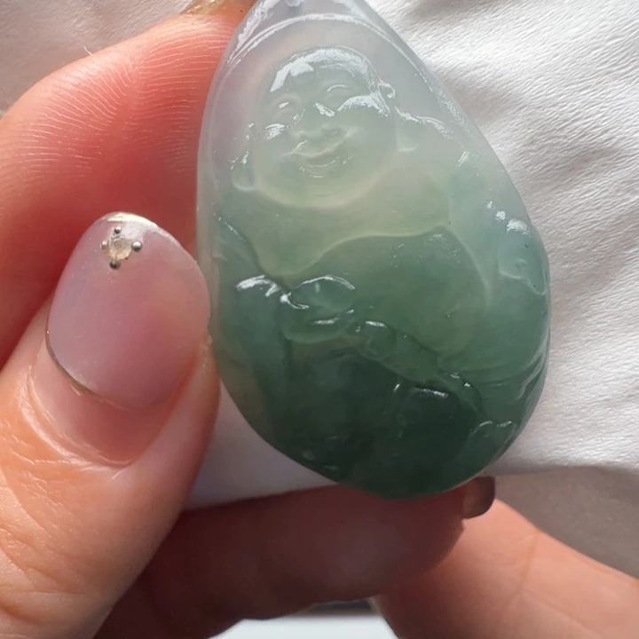 定制翡翠未镶嵌包抛光