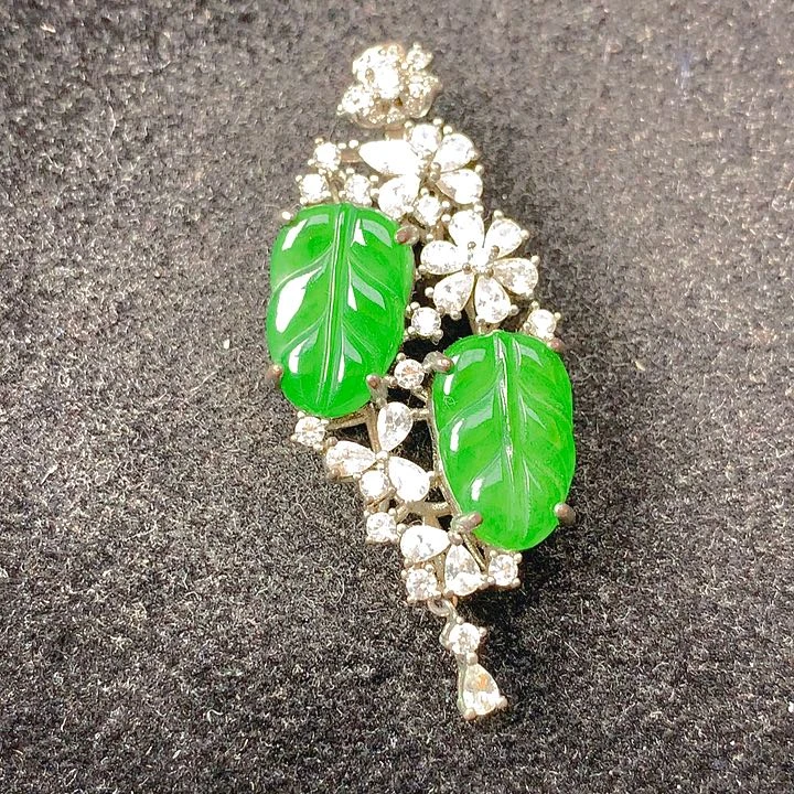 颈饰未镶嵌翡翠翡翠